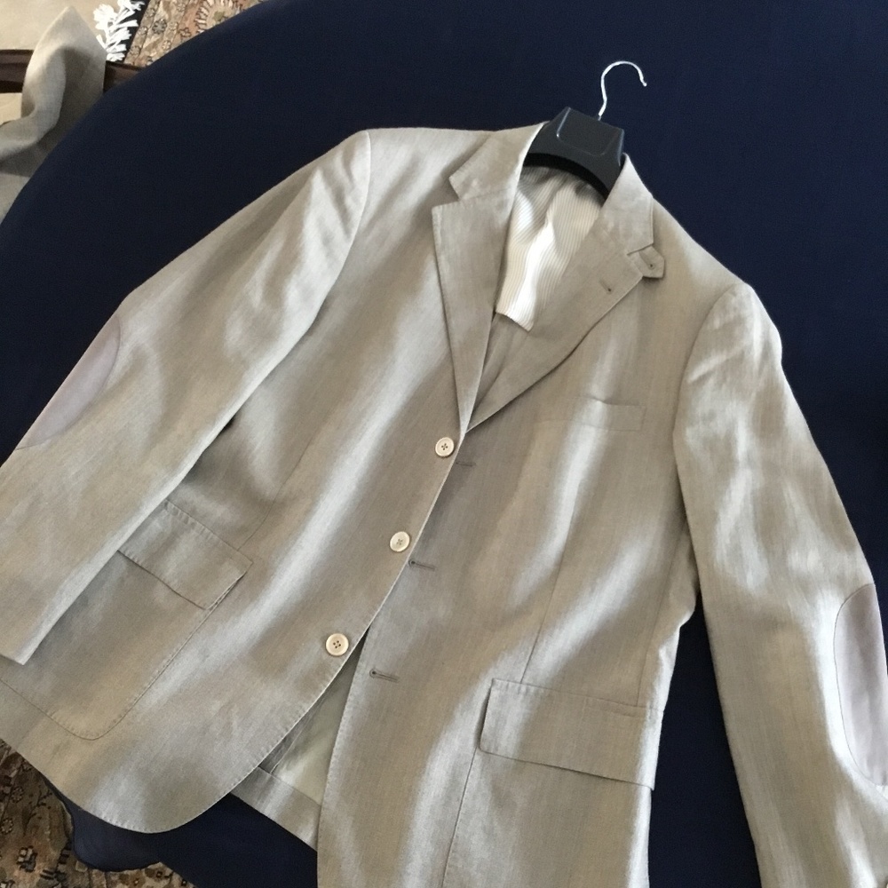 Corneliani Summer Silk Jacket Size 44 - Picture 5 of 6
